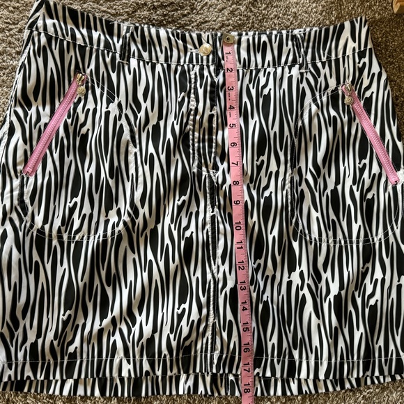 Daily Sports Zebra Skirt sizes 12 and 6 available - Picture 2 of 9
